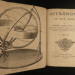 1742 1st Astronomy by Roger Long ZODIAC Planets Comets Navigation Newton Physics