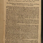 1797 Osterwald BIBLE + Psalms & Paraphrases English Scottish Edinburgh Kerr