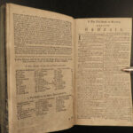 1797 Osterwald BIBLE + Psalms & Paraphrases English Scottish Edinburgh Kerr