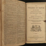 1797 Osterwald BIBLE + Psalms & Paraphrases English Scottish Edinburgh Kerr