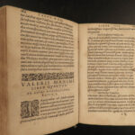 1570 Valerius Maximus Dictorum Factorum ROME Tiberius Scipio Latin Vellum