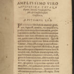 1590 Juvenal & Persius Satires Stoic Philosophy Latin Pithou Geneva Sulpicia