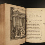 1697 Juvenal & Persius ENGLISH Satires Stoic Philosophy Rome DRYDEN Illustrated
