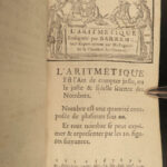 1689 Mathematics Arithmetic Multiplication Tables Accounting French Barreme