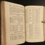 1689 Mathematics Arithmetic Multiplication Tables Accounting French Barreme