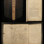 1843 INDIANS 1ed History of Backwoods Ohio Shawnee French Indian War Frontier