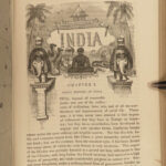 1852 History of CHINA & INDIA Sears Hindu Chinese Superstitions MAPS Turks
