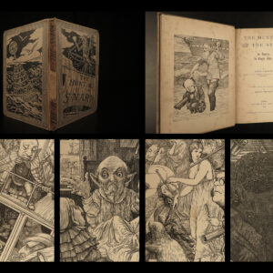 1876 1st/1st Hunting of the Snark Lewis Carroll Illustrated Fantasy Alice Holiday