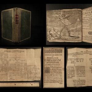 1662 Roman Emperors Julius Caesar Augustus Nero ROME Tiberius POLISH Peschwitz
