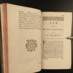 1735 Romance of the Rose Guillaume de Lorris Medieval de Meun Flamel Alchemy 3v