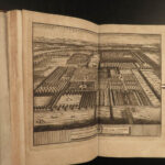 1707 1ed Delights of Britain & IRELAND Castles England 76 Double Page Plates!