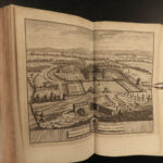 1707 1ed Delights of Britain & IRELAND Castles England 76 Double Page Plates!