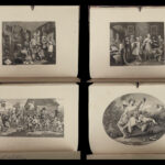 1860 English William Hogarth ART Illustrated 150 Plates Political Satire Trusler
