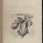 1860 English William Hogarth ART Illustrated 150 Plates Political Satire Trusler