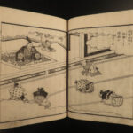 1858 Japanese Samurai Lord Toyotomi Hideyoshi Tokugawa Osaka Castle Illustrated