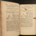 1683 Elements EUCLID Greek Mathematics Logic Geometry Math Science Illustrated