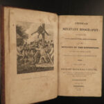 1825 American Military La Fayette Revolution Daniel Boone George Washington