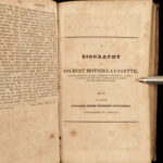 1825 REVOLUTIONARY WAR 1st/1st American Military Biography Putnam Gen. LaFayette