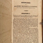 1825 REVOLUTIONARY WAR 1st/1st American Military Biography Putnam Gen. LaFayette