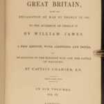 1837 Naval History Britain War of 1812 British NAVY Ships WARS 6v HMS Spartan