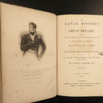 1837 Naval History Britain War of 1812 British NAVY Ships WARS 6v HMS Spartan