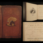 1875 SIGNED Sport & War Big Game HUNTING South Africa Lions Witch Doctors Bisset