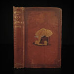 1875 SIGNED Sport & War Big Game HUNTING South Africa Lions Witch Doctors Bisset