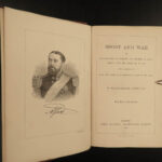 1875 SIGNED Sport & War Big Game HUNTING South Africa Lions Witch Doctors Bisset