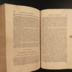 1834 Mariner’s Chronicle 1ed PIRATES Shipwreck NAVY Boat Ship Sailing Navigation