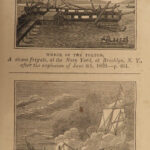 1834 Mariner’s Chronicle 1ed PIRATES Shipwreck NAVY Boat Ship Sailing Navigation