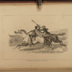1875 SIGNED Sport & War Big Game HUNTING South Africa Lions Witch Doctors Bisset