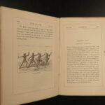 1875 SIGNED Sport & War Big Game HUNTING South Africa Lions Witch Doctors Bisset