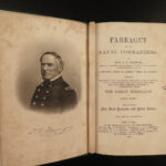 1867 Farragut 1st ed American NAVY Officers Illustrated Civil War Ironsides Ship