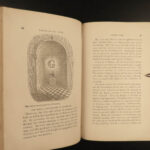 1868 Freemasonry Manual Masonic Lodge Albert Mackey Knights Templar Rituals RARE