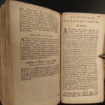 1650 Erasmus Colloquies Humanism Rhetoric Philosophy War Latin Elzevier RARE