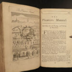 1715 Charles Cotton Plant Garden Manual Poems Virgil Travesti Wonders of Peake