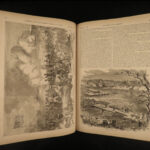 1894 HUGE Harper’s Pictorial History of CIVIL WAR Illustrated MAPS Battle Scenes