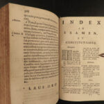 1635 Jesuit Apostolic Letters + Constitutions Ignatius Loyola Society of Jesus