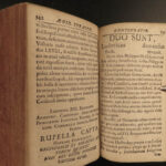 1697 John Sleidan Four Empires GREECE Rome Babylon Persia Key of History Latin
