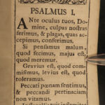 1721 Isidore of Prague Cruce ART Confessional Psalms Catholic Sinners Prayers