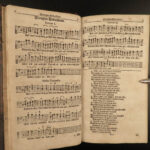 1767 SWISS Schmidlin MUSIC Songs Hymns Bible Prayer Book Zurich Switzerland