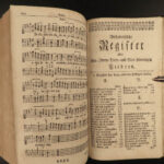 1767 SWISS Schmidlin MUSIC Songs Hymns Bible Prayer Book Zurich Switzerland