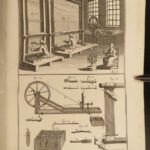 1793 Diderot Encyclopedia 106 Plates GLASS Blowing Fabric Dyeing Turkish Carpets