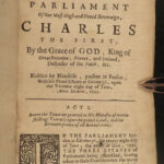 1683 LAWS SCOTLAND Scottish American Colonies Golf Witches Football King Charles