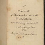 1841 FOLIO George Washington Patriotism Farewell Address American Manuscripts