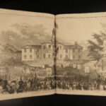 1856 ENORMOUS Ballou Pictorial Magazine Revolutionary War Boston Tea Party