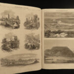 1866 HUGE Illustrated London News American Ships Arab Villages Taiping Rebellion