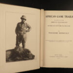 1910 1ed Theodore Roosevelt African Game Trails Illustrated HUNTING Sporting