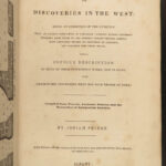 1835 American Antiquities Priest MAP Trail of Tears Indians Mormons Cannibals