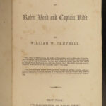 1853 1ed Sketches of ROBIN HOOD and Captain Kidd PIRATES Legends Lytell Geste